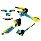Karosszéria védő dekor matrica készlet Quad CAN-AM Stage Sárga/Kék Széria