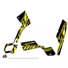  Karosszéria védő dekor matrica készlet Quad CAN-AM Eraser fluo Sárga Széria