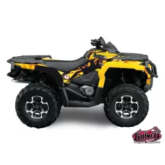   Karosszéria védő dekor matrica készlet Quad CAN-AM Graff Széria