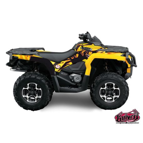 Karosszéria védő dekor matrica készlet Quad CAN-AM Graff Széria