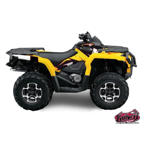 Karosszéria védő dekor matrica készlet Quad CAN-AM Factory Széria