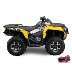   Karosszéria védő dekor matrica készlet Quad CAN-AM Demon Széria