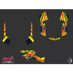   Karosszéria védő dekor matrica készlet Quad CAN-AM Spirit Széria
