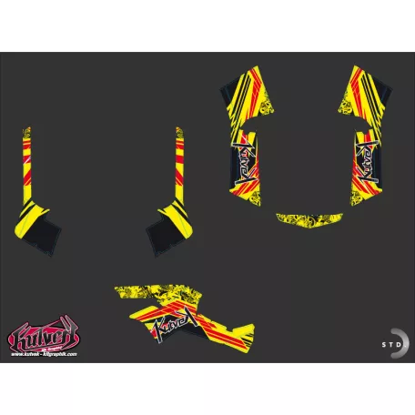 Karosszéria védő dekor matrica készlet Quad CAN-AM Spirit Széria
