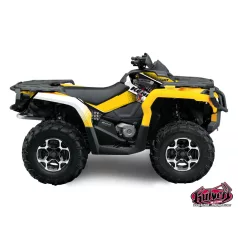   Karosszéria védő dekor matrica készlet Quad CAN-AM Kenny Széria