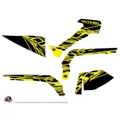   Karosszéria védő dekor matrica készlet Quad CAN-AM Eraser fluo Sárga Széria