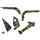 Karosszéria védő dekor matrica készlet Quad CAN-AM Camo Fekete/Sárga Széria