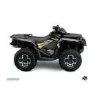 Karosszéria védő dekor matrica készlet Quad CAN-AM Stage Neon Szürke Széria