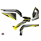 Karosszéria védő dekor matrica készlet Quad CAN-AM Stage Neon Szürke Széria