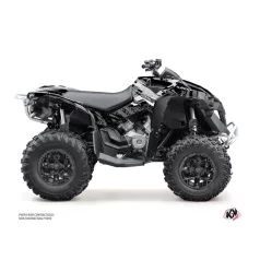   Karosszéria védő dekor matrica készlet Quad CAN-AM Ember Szürke Széria
