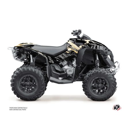 Karosszéria védő dekor matrica készlet Quad CAN-AM Ember Homokszínű Széria