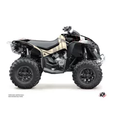   Karosszéria védő dekor matrica készlet Quad CAN-AM Kinetik Homokszínű Széria