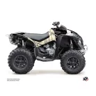 Karosszéria védő dekor matrica készlet Quad CAN-AM Kinetik Homokszínű Széria