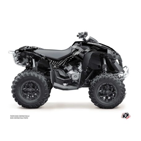 Karosszéria védő dekor matrica készlet Quad CAN-AM Kollector Szürke Széria