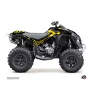 Karosszéria védő dekor matrica készlet Quad CAN-AM Kollector Sárga Széria