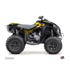   Karosszéria védő dekor matrica készlet Quad CAN-AM Kollector Sárga Széria