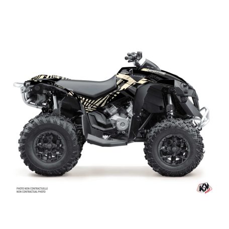 Karosszéria védő dekor matrica készlet Quad CAN-AM Kollector Homokszínű Széria