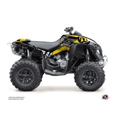   Karosszéria védő dekor matrica készlet Quad CAN-AM Kraft Sárga Széria