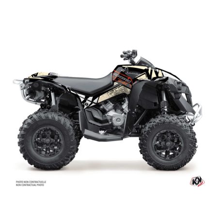 Karosszéria védő dekor matrica készlet Quad CAN-AM Kraft Homokszínű Széria