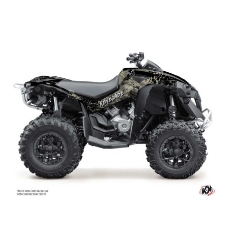 Karosszéria védő dekor matrica készlet Quad CAN-AM Leaf Kréta Széria