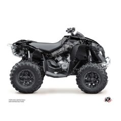   Karosszéria védő dekor matrica készlet Quad CAN-AM Leaf Szürke Széria