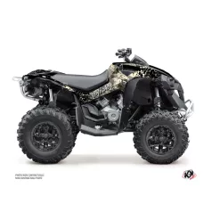   Karosszéria védő dekor matrica készlet Quad CAN-AM Leaf Homokszínű Széria