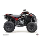 Karosszéria védő dekor matrica készlet Quad CAN-AM Spear Piros Széria