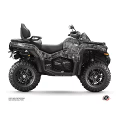   Karosszéria védő dekor matrica készlet Quad CF MOTO Camo Szürke Széria