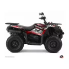 Karosszéria védő dekor matrica készlet Quad CF MOTO Eraser Piros/Fehér Széria