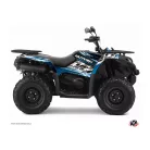 Karosszéria védő dekor matrica készlet Quad CF MOTO Eraser Kék/Fekete Széria