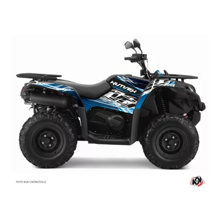 Karosszéria védő dekor matrica készlet Quad CF MOTO Eraser Kék/Fekete Széria