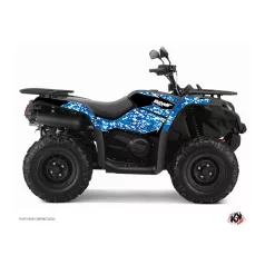   Karosszéria védő dekor matrica készlet Quad CF MOTO Predator Kék Széria
