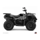 Karosszéria védő dekor matrica készlet Quad CF MOTO Predator Fekete Széria