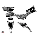 Karosszéria védő dekor matrica készlet Quad CF MOTO Predator Fekete Széria