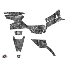   Karosszéria védő dekor matrica készlet Quad CF MOTO Camo Szürke Széria