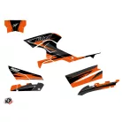 Karosszéria védő dekor matrica készlet Quad CF MOTO Stage Narancs Széria