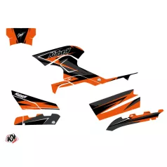   Karosszéria védő dekor matrica készlet Quad CF MOTO Stage Narancs Széria