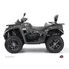 Karosszéria védő dekor matrica készlet Quad CF MOTO Camo Szürke Széria