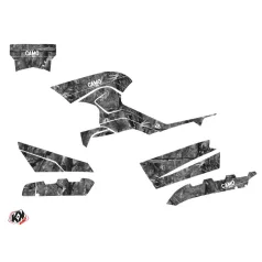   Karosszéria védő dekor matrica készlet Quad CF MOTO Camo Szürke Széria