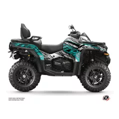   Karosszéria védő dekor matrica készlet Quad CF MOTO Eraser Szürke Széria