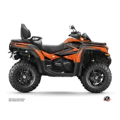   Karosszéria védő dekor matrica készlet Quad CF MOTO Stage Narancs Széria