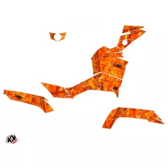   Karosszéria védő dekor matrica készlet Quad CF MOTO Camo Narancs Széria