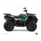 Karosszéria védő dekor matrica készlet Quad CF MOTO Eraser Szürke Széria