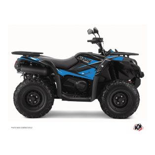   Karosszéria védő dekor matrica készlet Quad CF MOTO Stage Kék/Fekete Széria