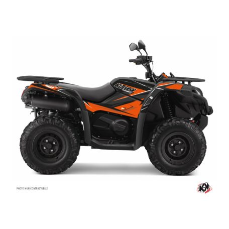 Karosszéria védő dekor matrica készlet Quad CF MOTO Stage Narancs Széria