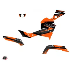   Karosszéria védő dekor matrica készlet Quad CF MOTO Stage Narancs Széria