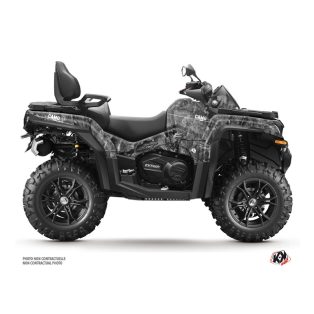   Karosszéria védő dekor matrica készlet Quad CF MOTO Camo Szürke Széria