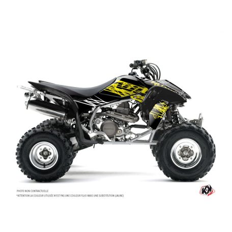 Karosszéria védő dekor matrica készlet Quad HONDA Eraser fluo Sárga Széria