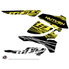 Karosszéria védő dekor matrica készlet Quad HONDA Eraser fluo Sárga Széria