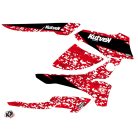 Karosszéria védő dekor matrica készlet Quad HONDA Predator Piros Széria